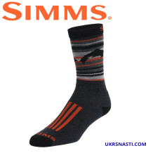 Носки Simms Daily Sock Carbon